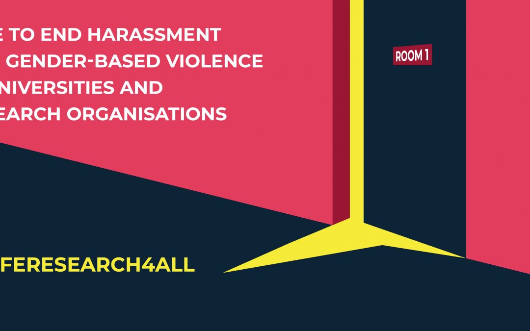 Join our campaign on gender-based violence in research and academia!