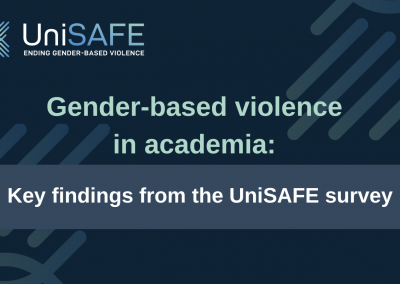 Results from the largest European survey on gender-based violence in academia